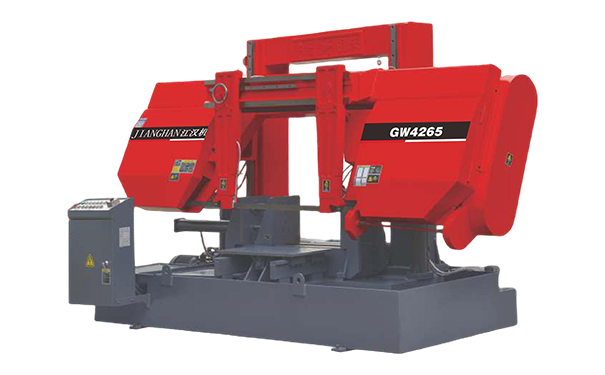 郑场镇GW4265双柱龙门卧式带锯床