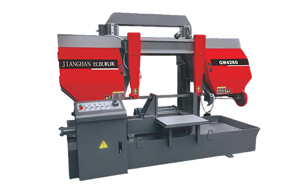 郑场镇GW4260双柱龙门卧式带锯床