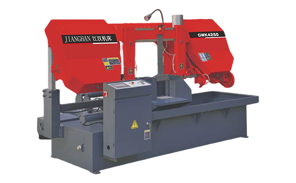 郑场镇GWK4250数控双柱卧式带锯床