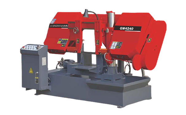 郑场镇GW4240双柱卧式带锯床